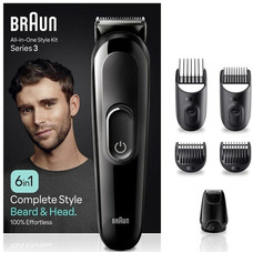 AFEITADORA BRAUN AIO S3 MGK3410