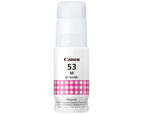 CARTUCHO BOTELLA TINTA MAGENTA GI-53 CANON