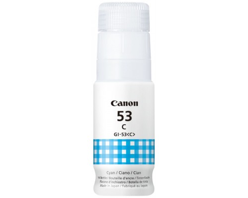 CARTUCHO BOTELLA TINTA CIAN GI-53 CANON