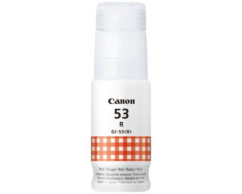 CARTUCHO BOTELLA TINTA ROJO GI-53 CANON