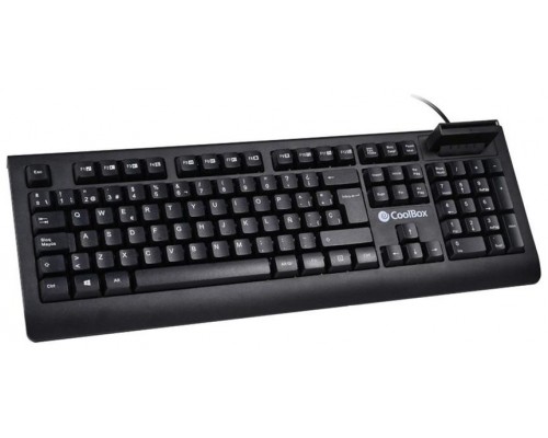 TECLADO CON LECTOR DNIe COOLBOX-AA5 TECLADO CON LECTOR DNIe COOLBOX