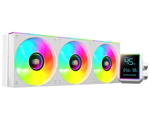 REFRIGERACION LIQUIDA FRGB ML-LCD PRO 360 BLANCO MARS GAMING