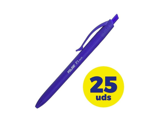 BOLIGRAFO MILAN P1 TOUCH AZUL 25U-DU4 BOLIGRAFO MILAN P1 TOUCH AZUL 25U