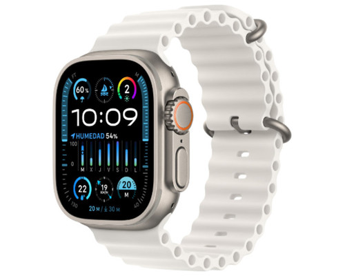 APPLE WATCH ULTRA 2 CAJA TITANIO GPS+CELL 49mm CORREA OCEAN WHITE