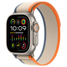 APPLE WATCH ULTRA 2 CAJA TITANIO GPS+CELL 49mm CORREA LOOP ORANGE/BEIGE TRAIL M