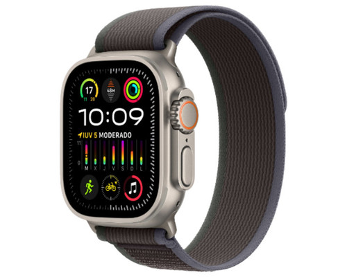 APPLE WATCH ULTRA 2 CAJA TITANIO GPS+CELL 49mm CORREA LOOP BLUE/BLACK TRAIL M/L