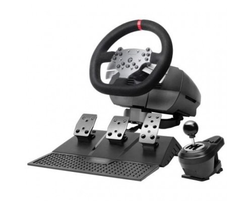 VOLANTE MWH-RSX RACING WHEEL FORCE FEEDBACK 1080&ordm; NEGRO MARS GAMING