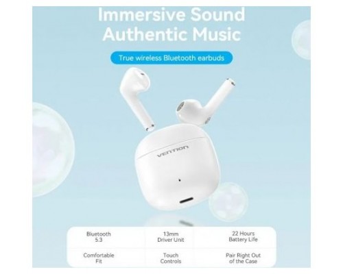 AURICULAR BLUETOOTH NBGW0 BLANCO VENTION-AA2 AURICULAR BLUETOOTH NBGW0 BLANCO VENTION