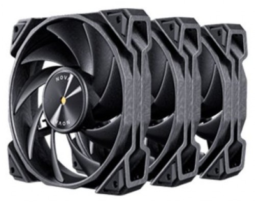 KIT 3 VENTILADORES AUXILIAR NOVA 120 NEGRO ANTEC-AA13 KIT 3 VENTILADORES AUXILIAR NOVA 120 NEGRO ANTEC