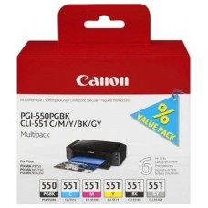 CARTUCHO CANON PGI550 + CLI551