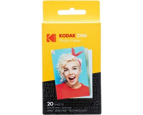 KOD-PAPEL ZINK 2X3 20U-DU3 KOD-PAPEL ZINK 2X3 20U