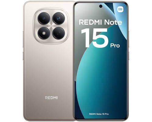 SMARTPHONE REDMI NOTE 15 PRO (8+256GB) TITANIO XIAOMI