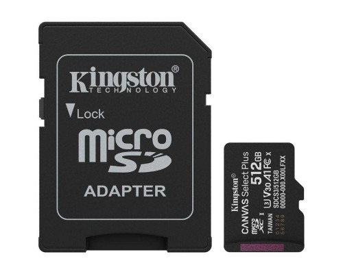 MEMORIA KINGSTON-MICROSD SDCS3 512GB