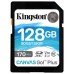 SECURE DIGITAL HC 128 GB CANVAS GO PLUS CLASE10 KINGSTON