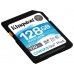 SECURE DIGITAL HC 128 GB CANVAS GO PLUS CLASE10 KINGSTON