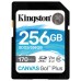 SECURE DIGITAL HC 256 GB CANVAS GO PLUS CLASE10 KINGSTON
