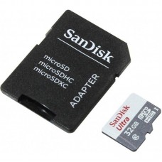 MICRO SD 32 GB 1 ADAP. CLASS 10 SANDISK