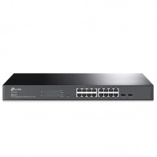 TP-LINK EASY SMART SWITCH 16 PORT 10/100/1Gbit RACK /w2 SFP