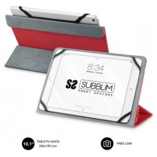 FUNDA TABLET FREECAM HASTA 11"" ROJO SUBBLIM