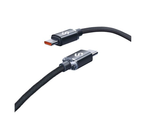 CABLE OPTIMUS 60W USB-C/USB-C 1 M NEGRO SUBBLIM