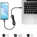 CABLE OPTIMUS 60W USB-C/USB-C 1 M NEGRO SUBBLIM