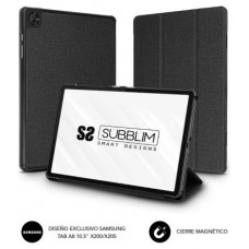 FUNDA TABLET SAMSUNG TAB A8 10.5"" X200/X205 NEGRO SUBBLIM-AA2 FUNDA TABLET SAMSUNG TAB A8 10.5"" X200/X205 NEGRO SUBBLIM