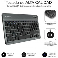 FUNDA + TECLADO TABLET KEYTAB PRO BT SAMSUNG TAB A11+ 11"" SUBBLIM