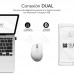 SUB-MOU COMF ERGO DUAL B WH