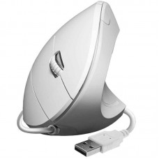 RATON OPTICO DUAL GLIDE VERTICAL ERGO BLANCO SUBBLIM