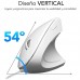 RATON OPTICO DUAL GLIDE VERTICAL ERGO BLANCO SUBBLIM