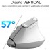 RATON OPTICO DUAL NATURE VERTICAL ERGO DUAL BATERIA BLANCO SUBBLIM