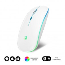 SUB-MOU LED DUAL FLAT WH