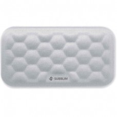 ALFOMBRILLA RATON ERGO WRIST REST PLATA SUBBLIM