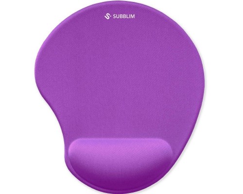 ALFOMBRILLA RATON ERGO NEOGEL MORADO SUBBLIM