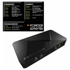 CAPTURADORA GAMER HD SX300 KEEPOUT-AA20 CAPTURADORA GAMER HD SX300 KEEPOUT
