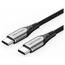 CABLE USB-C A USB-C 2.0 60W 1.5 M GRIS VENTION-AA1 CABLE USB-C A USB-C 2.0 60W 1.5 M GRIS VENTION