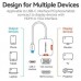 ADAPTADOR CONVERSOR USB-C A VGA/H 0.15 M PLATA VENTION