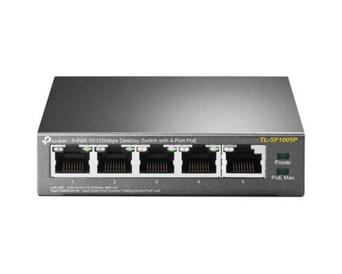 TP-LINK SWITCH 5 PUERTOS 10/100 + 4 PoE
