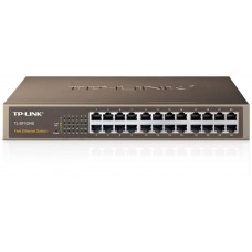 TP-LINK SWITCH 24 PORT 10/100 RACK 13""