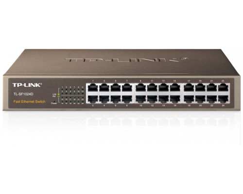 TP-LINK SWITCH 24 PORT 10/100 RACK 13""