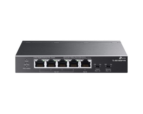 SWITCH TP-LINK TL-SG1005P-PD