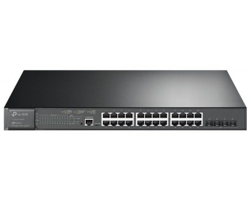 TP-LINK JETSTREAM SWITCH 24 PORT Gbit RACK PoE+ 4 SFP+ 10G