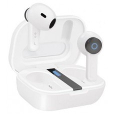 AURICULAR BLUETOOTH + MICROFONO CON ESTUCHE DE CARGA BENDER BLANCO TOOQ