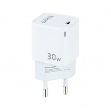 CARGADOR PARED/VIAJE GaN USB-C/PD 30W BLANCO TOOQ