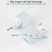 CARGADOR PARED/VIAJE GaN USB-C/PD 30W BLANCO TOOQ