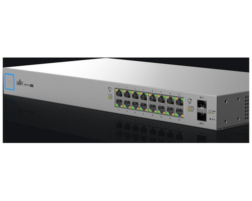 UBIQUITI UNIFI SWITCH 16 PUERTOS US-16-150W RACK PoE