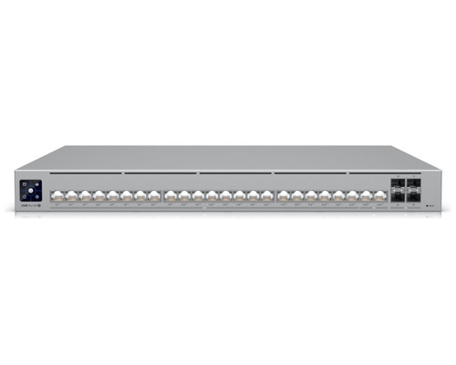 UBIQUITI SWITCH 24 PUERTOS USW-PRO-HD-24-PoE RACK w/4 SFP+ (600W)