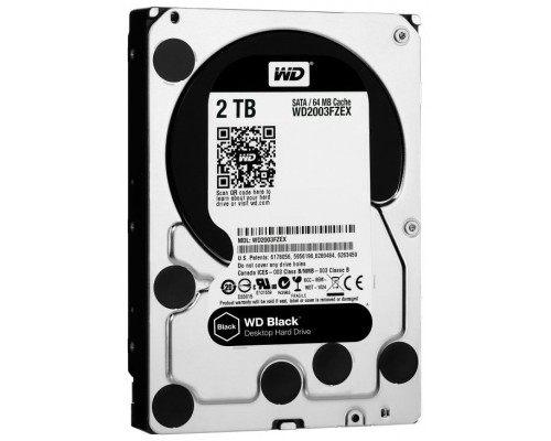 DISCO DURO 2 TB 3.5"" SATA WD BLACK-AA41 DISCO DURO 2 TB 3.5"" SATA WD BLACK