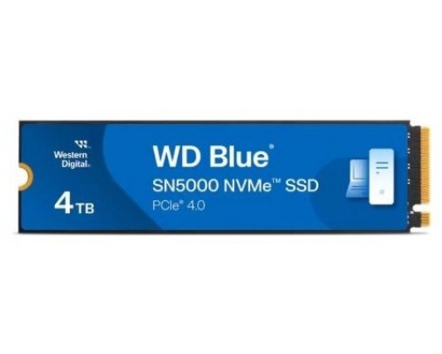 4 TB SSD SERIE M.2 2280 PCIe BLUE NVME SN5000 WD-AA59 4 TB SSD SERIE M.2 2280 PCIe BLUE NVME SN5000 WD