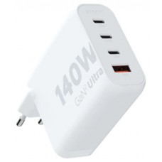 CARGADOR USB DE VIAJE/PARED 140W GAN2 ULTRA WALL 3x TYPE-C/USB 3.0 BLANCO XTORM-AA20 CARGADOR USB DE VIAJE/PARED 140W GAN2 ULTRA WALL 3x TYPE-C/USB 3.0 BLANCO XTORM